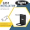 Koova Storage Rack, Steel, Black, 3.3 in W, 3.7 in H, 3.35 in L, Powder Coated KV-CAN-1 - alternate 3
